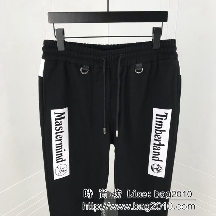 MMJMastermind 聯名Timberland 限量紀念版 加絨衛褲 男女同款 ydi1668